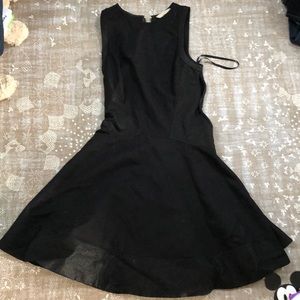 Black cocktail dress